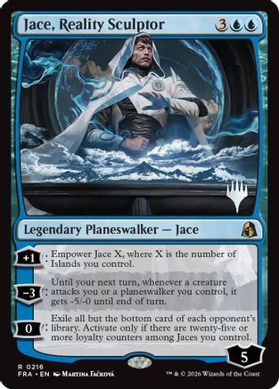 Jace, Reality Sculptor (PPFRA-216) (Foil)
