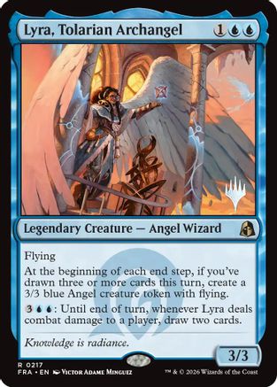 Lyra, Tolarian Archangel (PPFRA-217) (Foil)