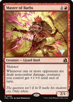 Master of Barbs (PPFRA-088) (Foil)