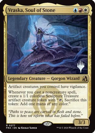 Vraska, Soul of Stone (PPFRA-277) (Foil)