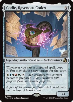 Codie, Ravenous Codex (PPFRA-168) (Foil)