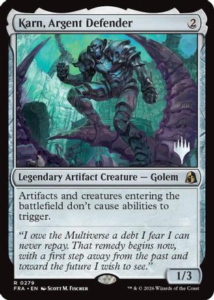 Karn, Argent Defender (PPFRA-279)