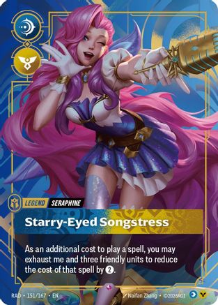 Seraphine, Starry-Eyed Songstress (RAD-151) (Foil)