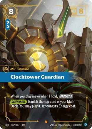 Clocktower Guardian (RAD-067) (Foil)