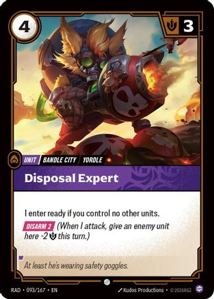 Disposal Expert (RAD-093)