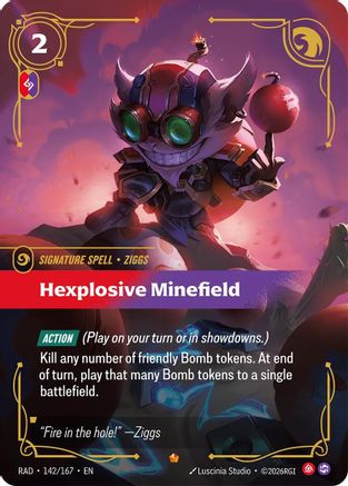 Hexplosive Minefield (RAD-142) (Foil)