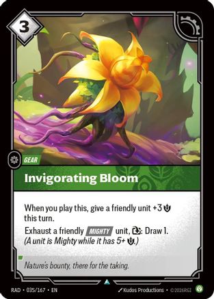 Invigorating Bloom (RAD-035) (Foil)