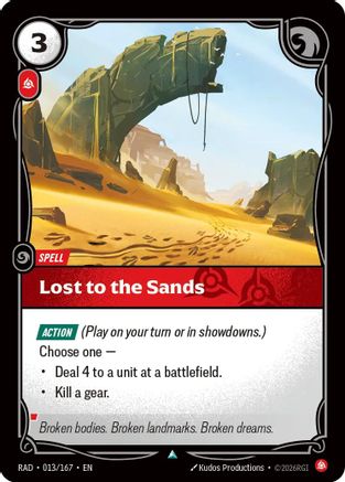 Lost to the Sands (RAD-013)