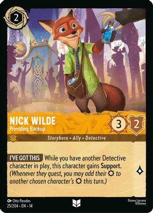 Nick Wilde - Providing Backup (14-025)
