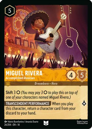 Miguel Rivera - Accomplished Musician (14-026) (Cold Foil)