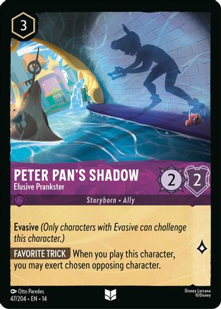 Peter Pan's Shadow - Elusive Prankster (14-047) (Cold Foil)