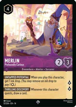 Merlin - Profoundly Curious (14-057) (Cold Foil)