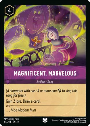 Magnificent, Marvelous (14-064)