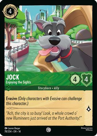 Jock - Enjoying the Sights (14-078)