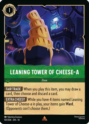 Leaning Tower of Cheese-a (14-101) (Cold Foil)