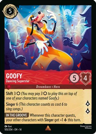 Goofy - Dancing Superstar (14-105)