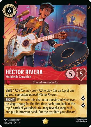 Hector Rivera - Worldwide Sensation (14-106) (Cold Foil)