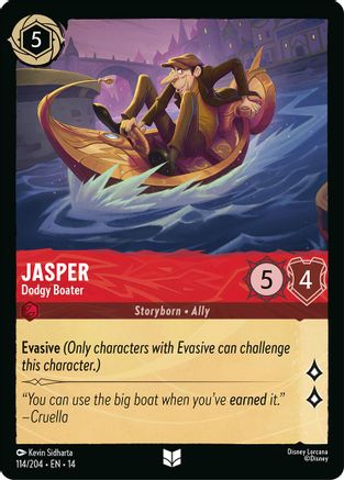 Jasper - Dodgy Boater (14-114)