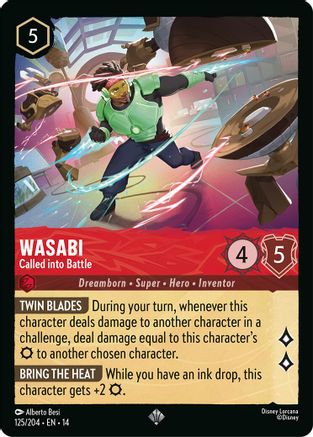 Wasabi - Called into Battle (14-125) (Cold Foil)