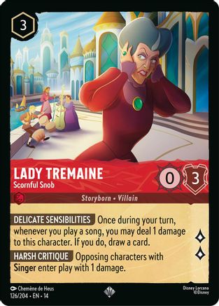 Lady Tremaine - Scornful Snob (14-126) (Cold Foil)