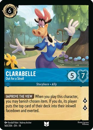 Clarabelle - Out for a Stroll (14-160)