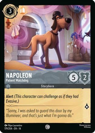 Napoleon - Patient Watchdog (14-179) (Cold Foil)