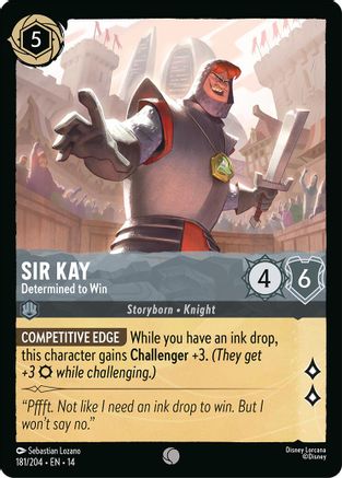 Sir Kay - Determined to Win (14-181)