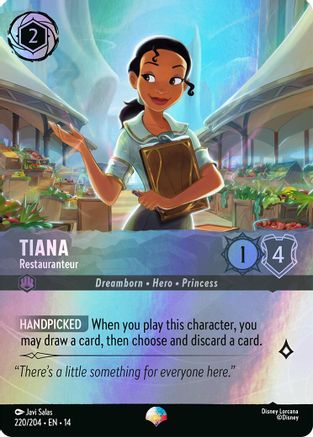 Tiana - Restauranteur (Epic) (14-220) (Holofoil)