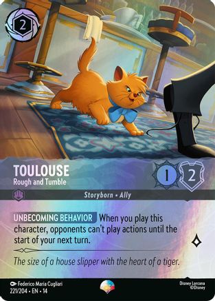 Toulouse - Rough and Tumble (Epic) (14-221) (Holofoil)
