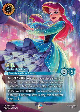 Ariel - Collector of Oddities (Enchanted) (14-236) (Holofoil)