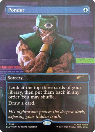 Ponder (7186) (SLD-7186) (Foil)