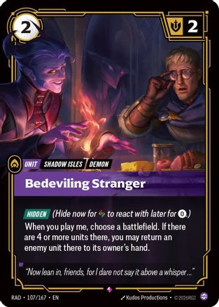 Bedeviling Stranger (RAD-107) (Foil)