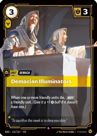 Demacian Illuminators (RAD-131) (Foil)