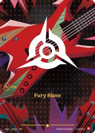 Fury Rune (R01a) (RAD-R01a) (Foil)
