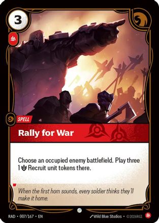 Rally for War (RAD-007)