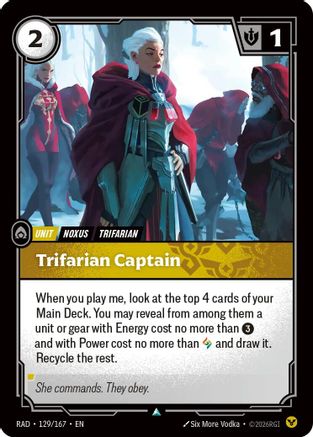Trifarian Captain (RAD-129) (Foil)