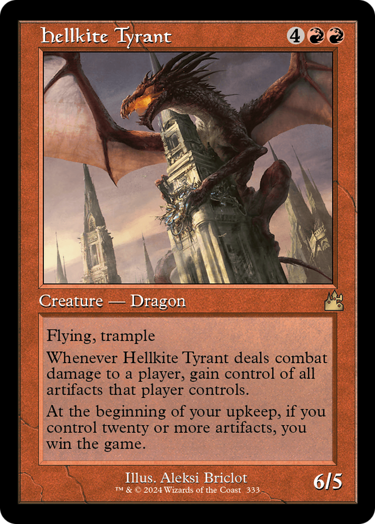 Hellkite Tyrant (RVR-333) (Foil)