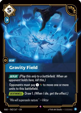 Gravity Field (RAD-062) (Foil)