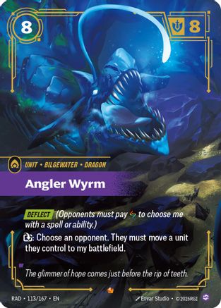 Angler Wyrm (RAD-113) (Foil)