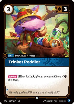 Trinket Peddler (RAD-054)