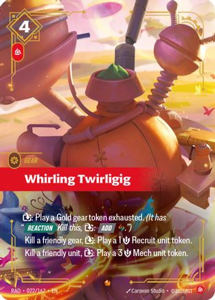 Whirling Twirligig (RAD-022) (Foil)