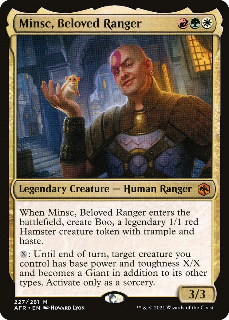 Minsc, Beloved Ranger (AFR-227)