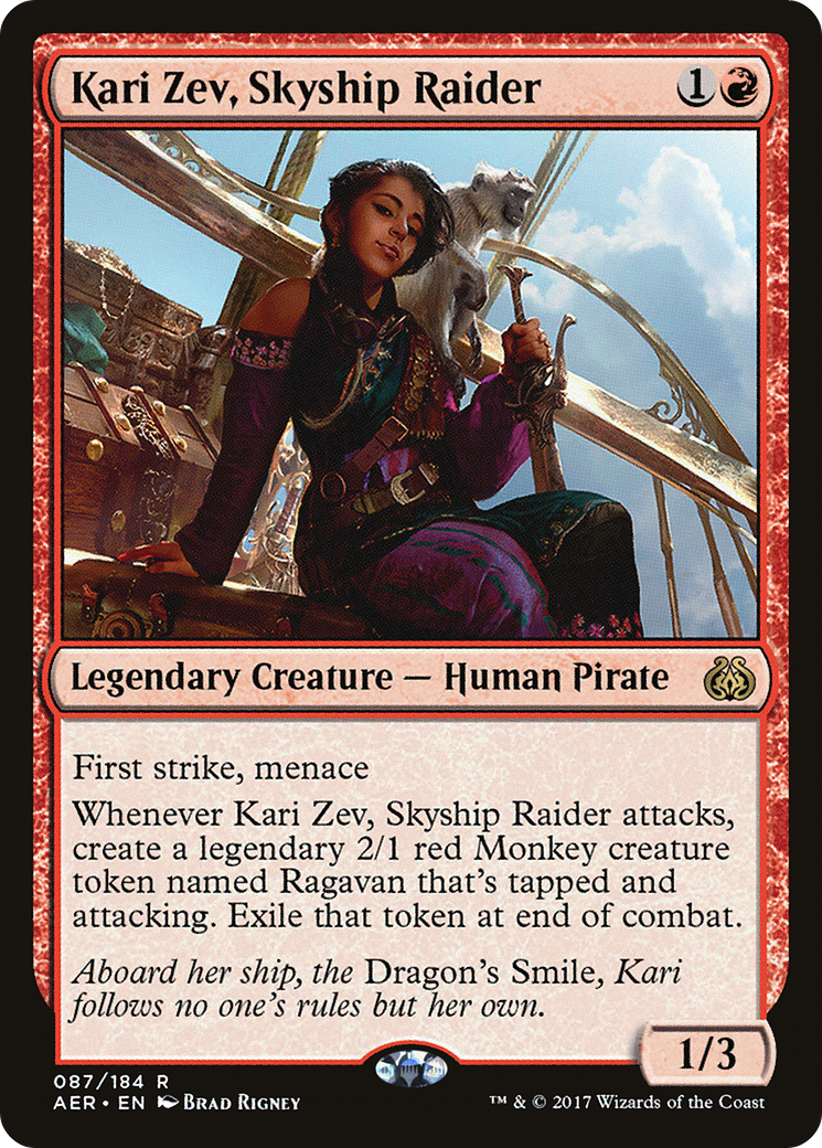 Kari Zev, Skyship Raider (AER-087) (Foil)