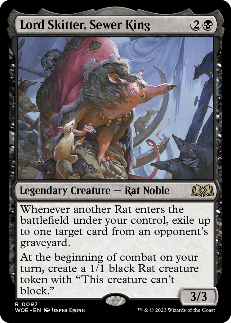 Lord Skitter, Sewer King (WOE-097) (Foil)