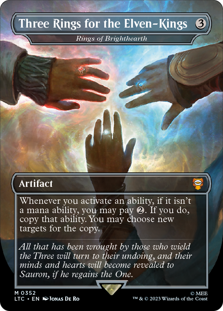 Three Rings for the Elven-Kings / Rings of Brighthearth (LTC-352) (Borderless)