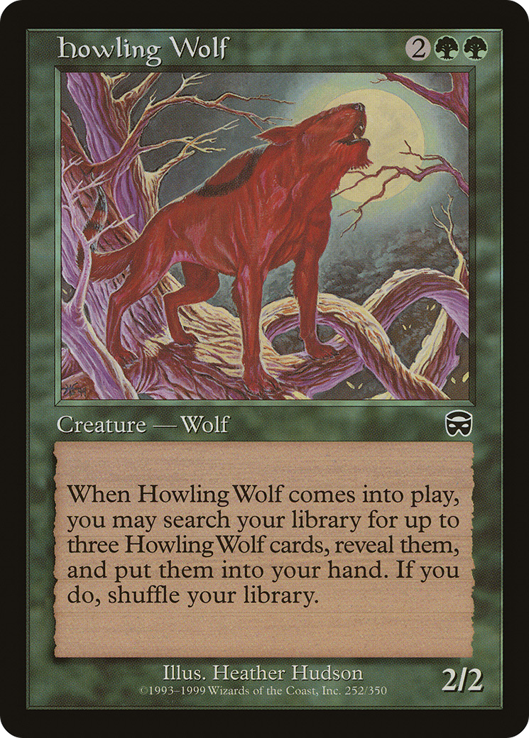Howling Wolf (MMQ-252) (Foil)