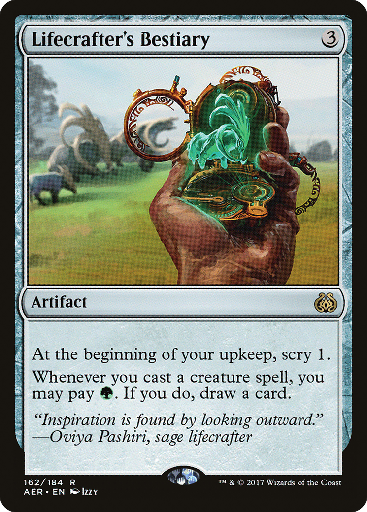 Lifecrafter's Bestiary (AER-162) (Foil)