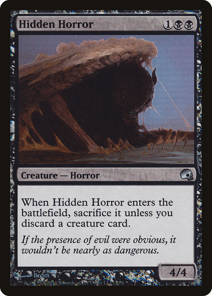 Hidden Horror (GRV-002) (Foil)