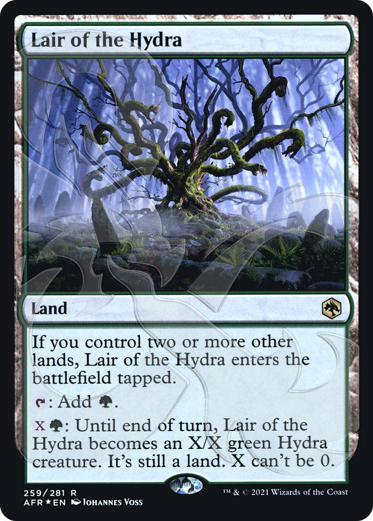 Lair of the Hydra (Ampersand Stamped) (AFR&-259A) (Foil)