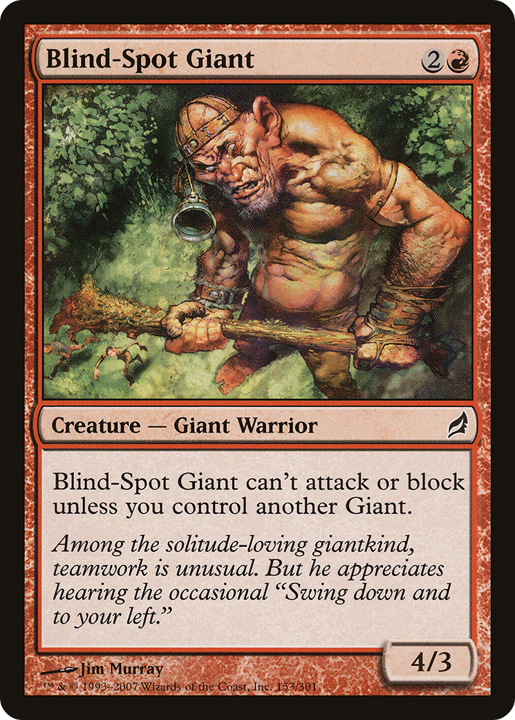 Blind-Spot Giant (LRW-153) (Foil)